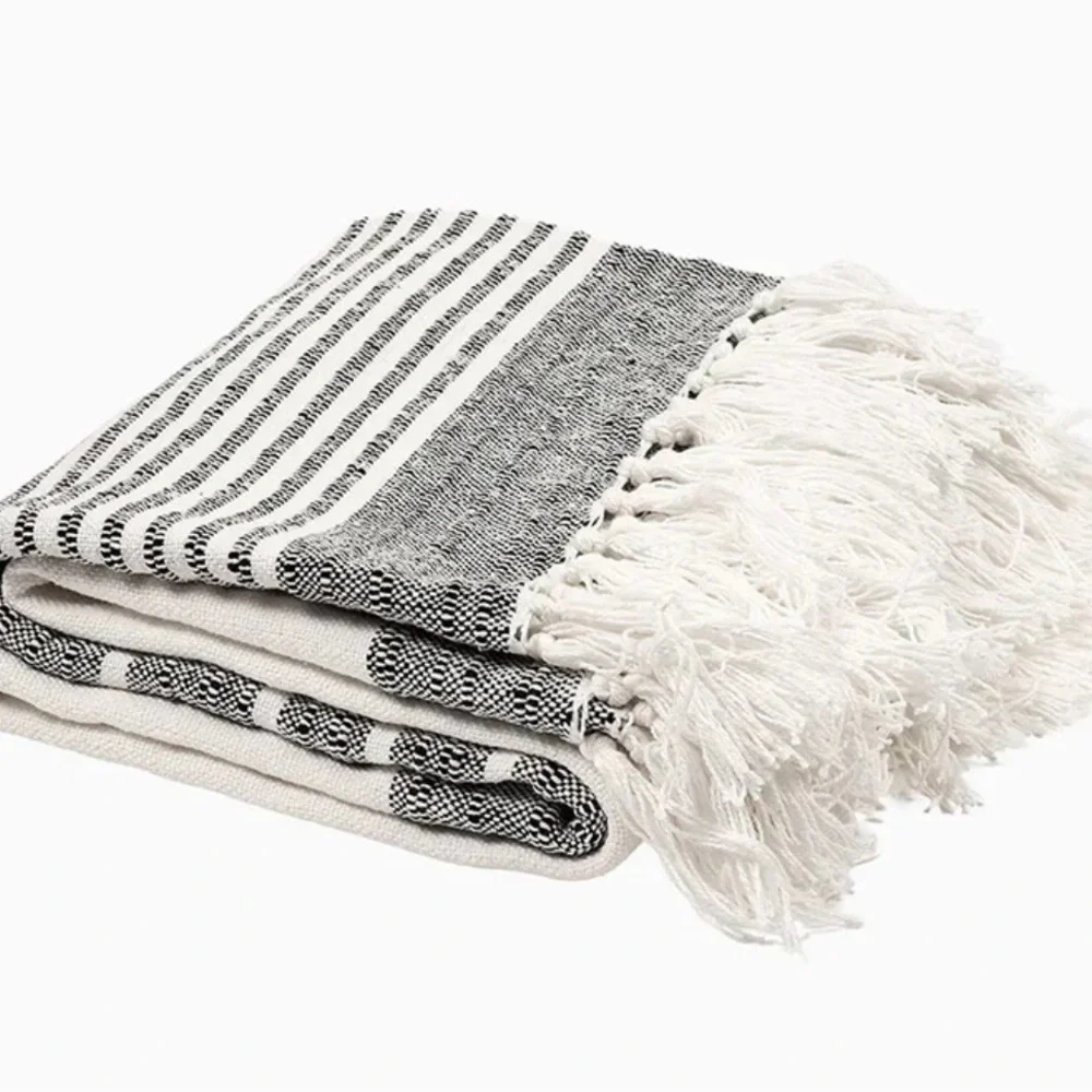 NEW Uncommon James black and white throw bracelet